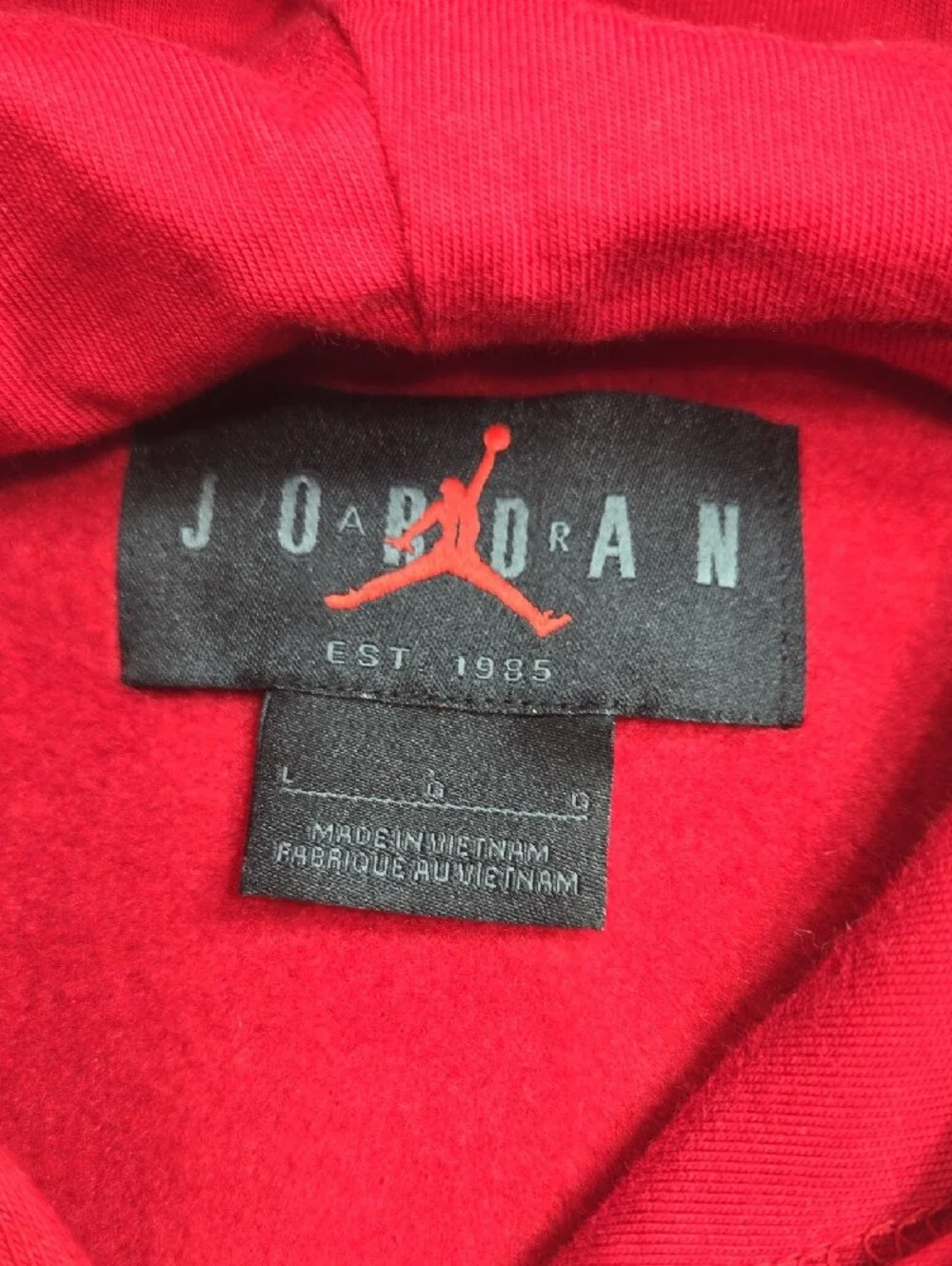Jordan bold red